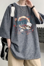 风复古亚麻短袖男棉麻t恤男半袖ZT71385-P35，男装T恤，电商A040