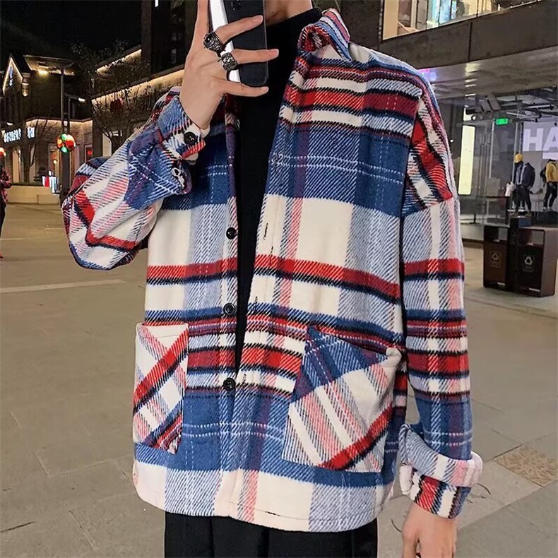 1506-1/G4040/P56毛呢大衣男士秋冬季加厚夹克风衣，男装夹克，星座1506A