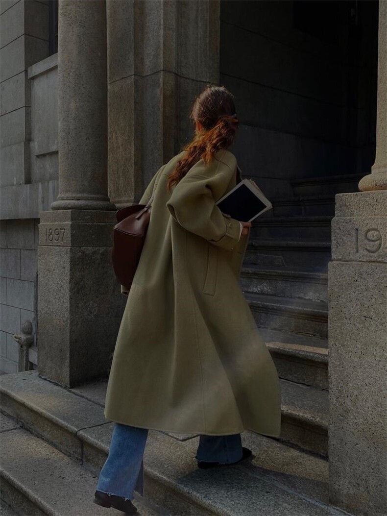 冬季·双面羊绒大衣，其它，hello september