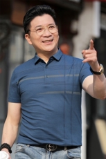 polo衫男士短袖t恤夏季薄款翻领半袖商务保罗休闲带领短袖上衣，男装T恤，电商B212（原钱塘6029）