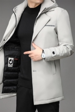 冬季新款男装商务休闲上衣中年男士可脱卸棉中长款羽绒服保暖外套，男装羽绒服，电商B212（原钱塘6029）