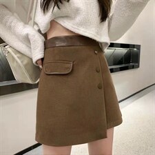 欧货拼皮A字短裙M—-XXL，其它，火爆地带