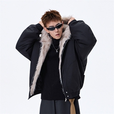 新款加厚长毛座山雕棉衣外套MY868-P87，男装棉衣，星座210-1