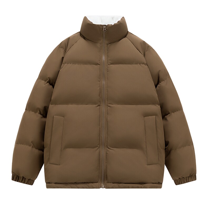 抖音直播连帽棉衣假两件加厚棉袄情侣款百搭面包服MY111-P65,男装棉衣,星座1402-1