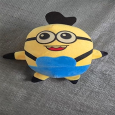 鑫乐毛绒玩具厂 十个起售	小黄胶囊人