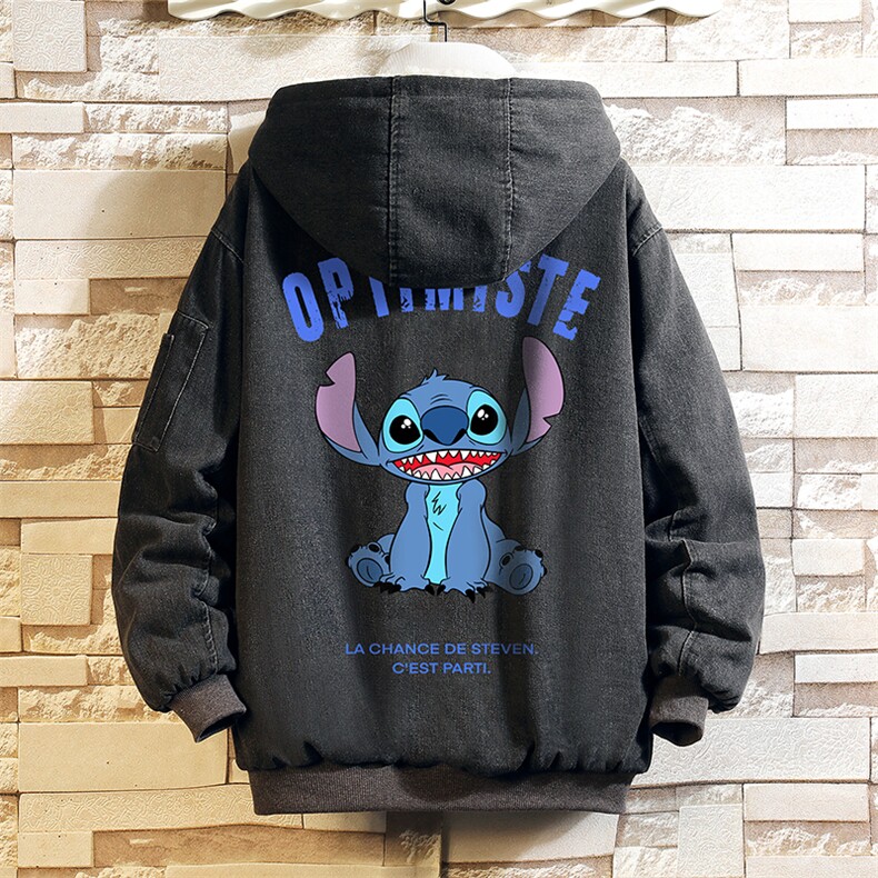 NM53220-P140 牛仔外套男大码加厚加绒衣男羊羔毛服男 砖墙图片