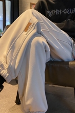 加绒加厚休闲运动卫裤男美式针织束脚裤715-6-BX10特P45（控68），男装休闲裤，星座715-6