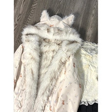 1506A/G36260/P99女冬季新款设计感猫耳朵拉链外套潮，女装短外套，星座1506A
