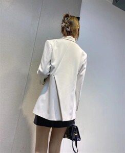2021秋装新款西装外套现货图片