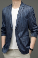 2023年春款男士上衣无缝单件西服P165，男装西服，电商D223-1