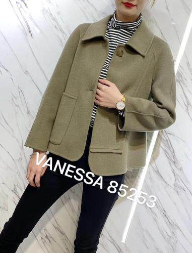 100%全手工羊毛大衣，定制款，女装，VANESSA