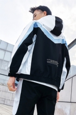 春秋季男士两件套休闲韩版潮流情侣运动卫衣套装外套DS366T，男装卫衣，电商A102