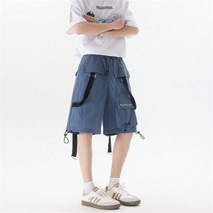 8XL-M特大码肌理感五分裤户外登山裤冲锋裤短裤男DK1502P49控68图片