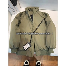 现货美式高街休闲棉衣夹克三防立领纯色户外工装加厚棉服外套，男装夹克，电商A486