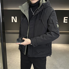 原版高品质有【新标】男羽绒服冬季工装白鸭绒冲锋衣外套男，男装夹克，星座507A（原星座306B-2）