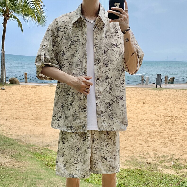 喇叭花套装TZ77811特P45衬衫DCS77812特P27DK77813特P18套装控88,男装衬衫,星座227-7