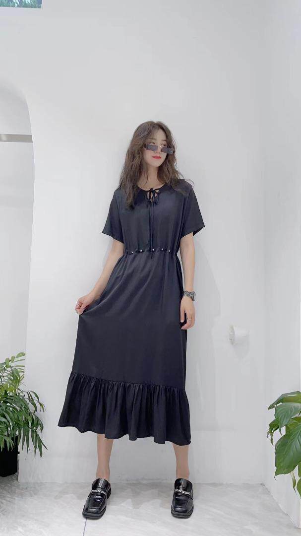 汪尚春·shangchun?w 夏季新品商场订单腰穿珠连衣，其它，SHANGCHUN·W 汪尚春