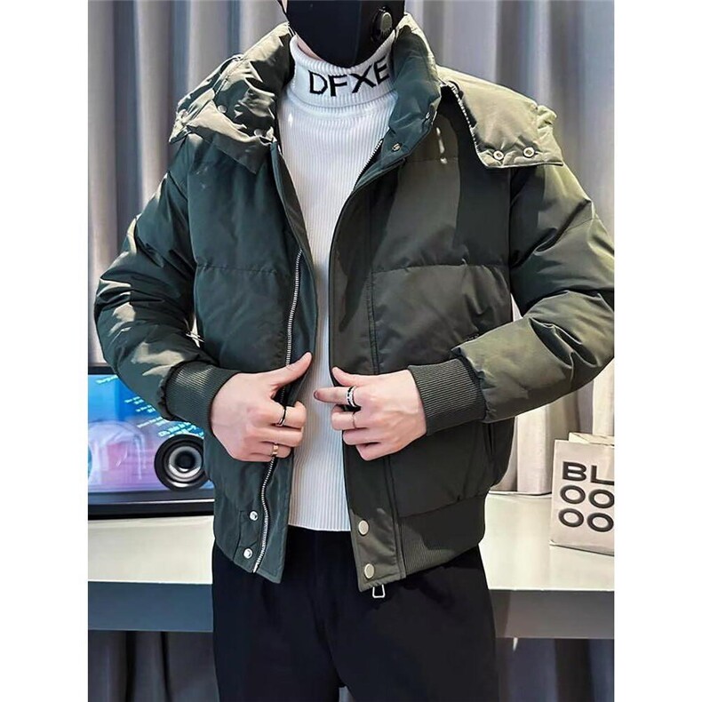 1506-1/MSM6061/P87冬季连帽棉服男修身潮牌上衣2026新款百搭休闲,男装棉衣,星座1506-1