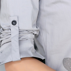 时尚修身显瘦长袖衬衫女优雅气质印花上衣百搭职业装，女装衬衫，丽影随形