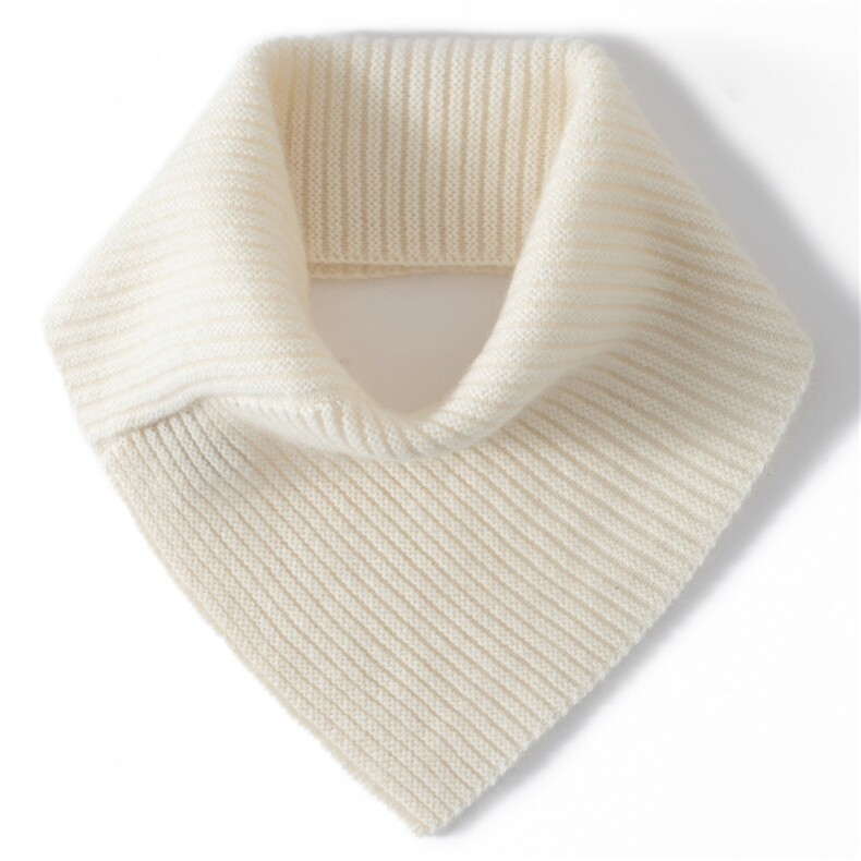 2025时尚百搭通勤简约休闲三角脖套，周边，暖思纯羊绒