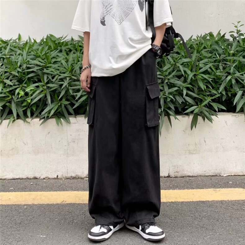 1506/QG590/P46四季纯棉大口袋工装裤潮痞帅休闲裤百搭工装裤,男装工装外套,星座1506