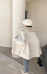 2022狐狸毛派克服图片
