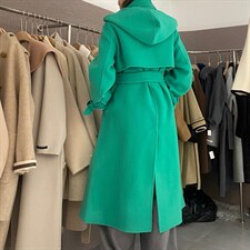 新款帽子款羊绒大衣，其它，慕容神话