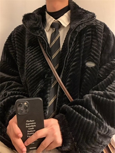 棉服外套男女冬季新款宽松休闲加厚羊羔绒棉衣保暖棉袄M7765-p89图片