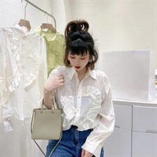 现货衬衫，女装衬衫，图澜朵