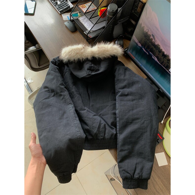 座山雕毛领宽松百搭棉衣ZM076-P130,男装棉衣,星座313A(原308A-2)
