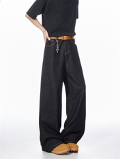 春夏现货款抖音得物品质丹宁蓝色弯刀牛仔裤潮牌k74p40控78，男装牛仔裤，星座1011-1