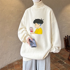 控68高领毛衣男士大码内搭毛线衣男GM45200-P45加绒款-P65，男装针织衫/毛衣，电商A040