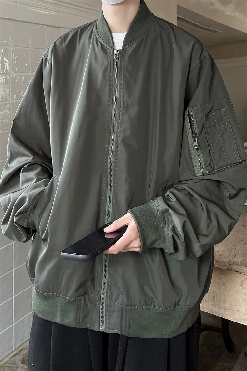 8XL-M特大码秋冬机能夹克外套冲锋衣百搭潮休闲宽松户外JK1301P70,男装夹克,电商D206-1
