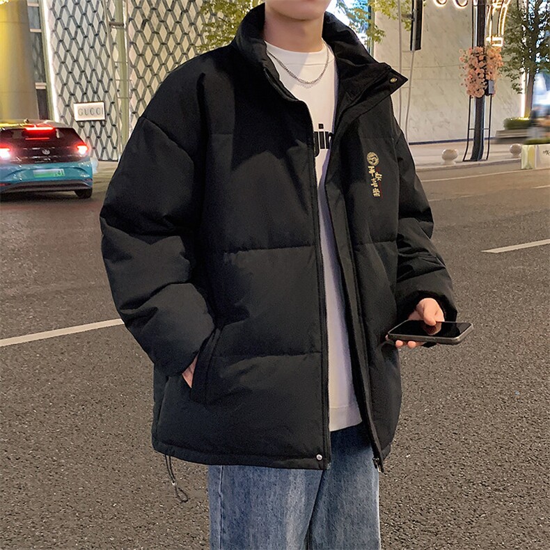 现货抖音得物可供视频冬季三防加厚羽绒棉衣外套面包棉服81153,男装棉衣,电商A486
