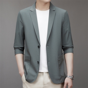 BGW33408春夏新款男士西服薄款速干防晒服皮肤衣单西图片