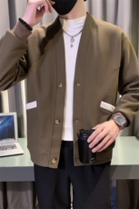 现货2025春季社会小伙开衫卫衣男帅气针织外套W13P68控98，男装卫衣，电商B276A