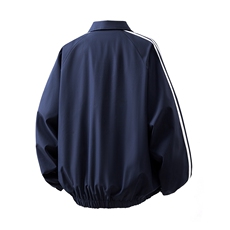 美式学院风刺绣设计大码M-5XL立体白底棒球服夹克JK78073P79控128，男装夹克，星座226-1
