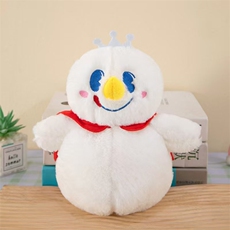 文鸿毛绒玩具 雪王雪妹