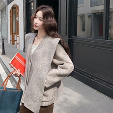 新款70羊毛短款大衣2C123-Z1008-P230-K345，女装毛呢外套，2C123