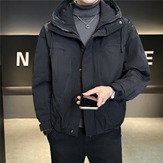 标50绒户外工装男士羽绒服冬季2025新款加厚外套A313-6610-P255，男装羽绒服，电商A313