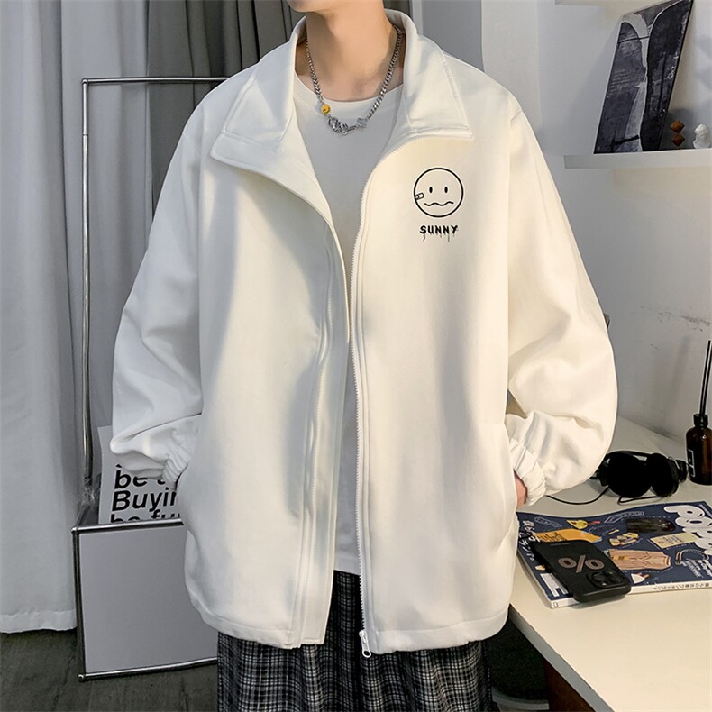 麂皮绒夹克男大码立领褂子外套JK85072-P68加绒款-P78,男装夹克,电商A040