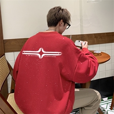 特p38控68满天星50棉圆领卫衣MW2499，男装卫衣，电商B370