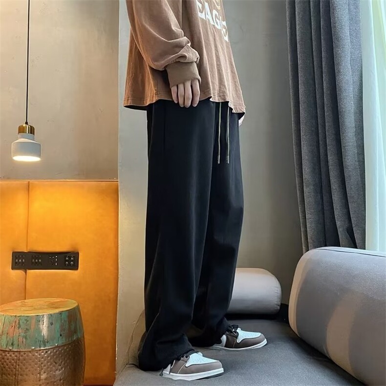 男秋季新款港风休闲裤A362P30图片