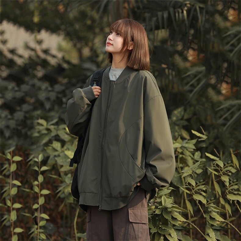 春季新款现货户外棒球领夹克男冲锋衣外套DSA157B-JK7803-P75图片