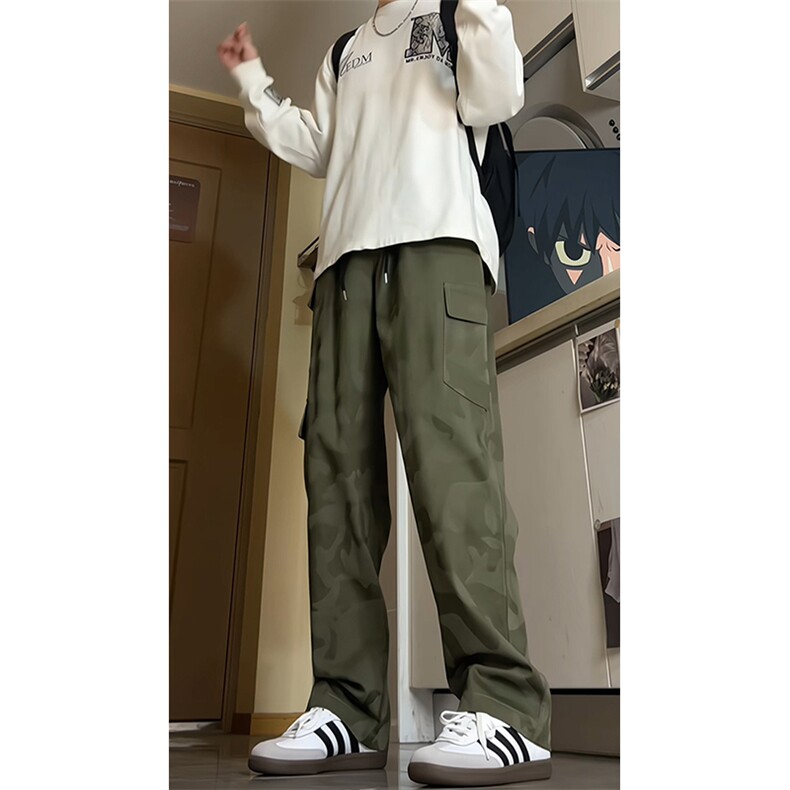 现货！秋冬男士高品质美式迷彩宽松工装裤休闲裤K74-p60-控88,男装工装外套,星座617B