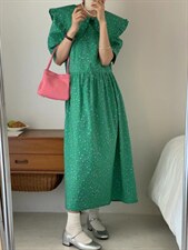 娃娃领不挑人连衣裙，女装连衣裙，raver