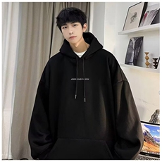 男生连帽卫衣chic港风痞帅外套潮流上衣宽松百搭ins潮牌CM155/P54，女装短外套，星座506