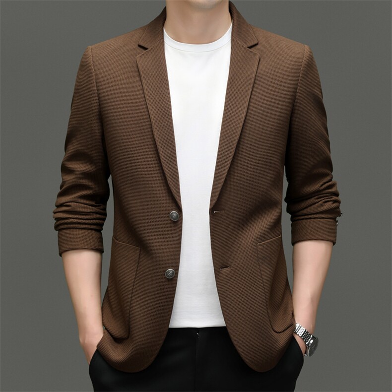 秋季新款西装男西服简约外套西服商务休闲小西装单西,男装西服,电商B360