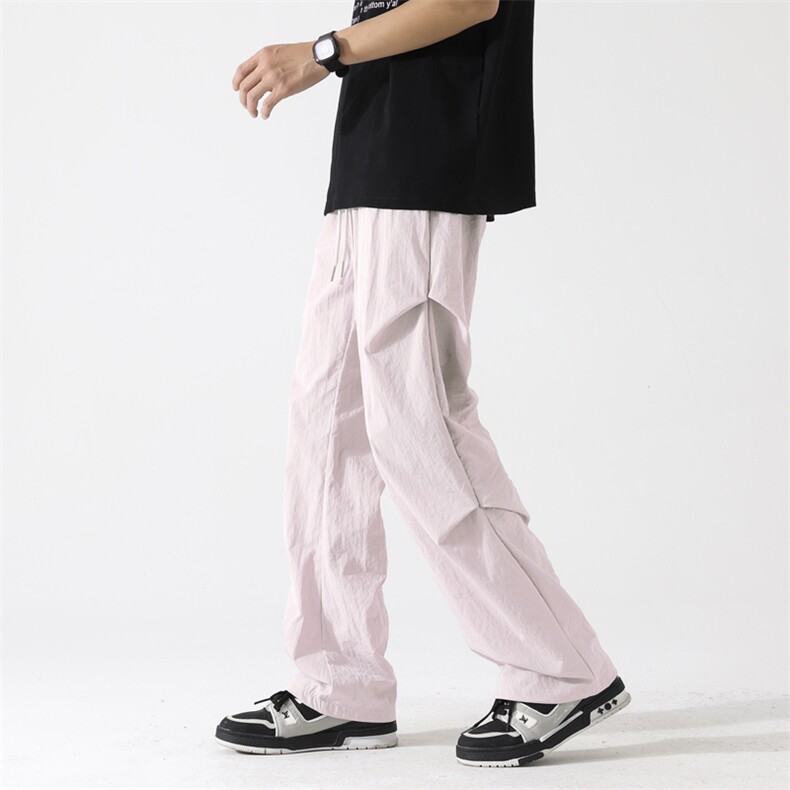 量大优供视频夏季直筒宽松阔腿男女休闲裤CK31特P28控58M-4XL,男装休闲裤,电商B325