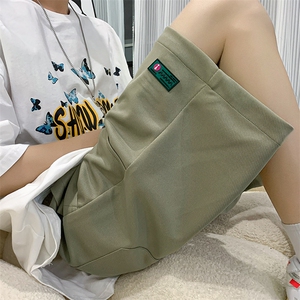 2023夏季潮牌运动短裤男斜纹大贴袋贴标ins休闲五分中裤DK38-P38图片